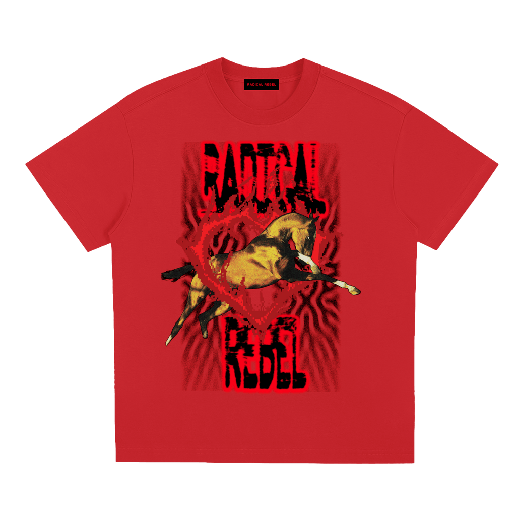 Radical 2026 | Year Of The Horse | T-shirt Oversize - RADICAL REBEL